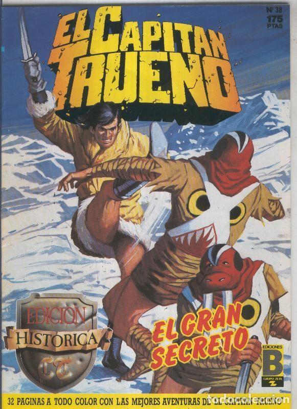 Comics: El Capitan Trueno edicion historica numero 038:El gran secreto - Victor Mora-Ambros-Pardo-Antonio Be