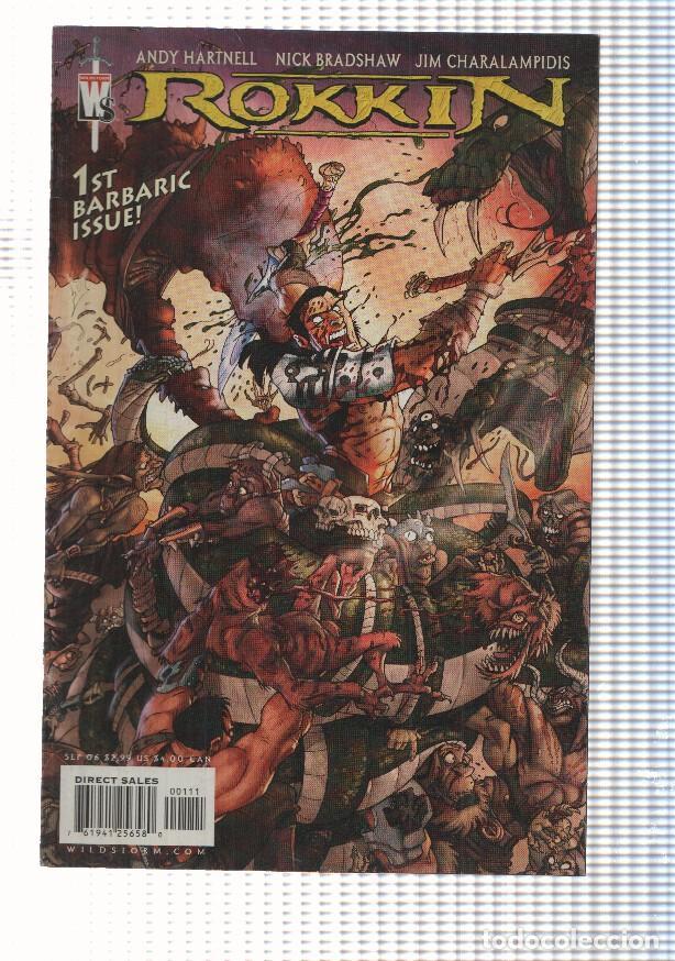 Comics: WS: The Legend of Rokkin 1 of 6 nov 06 - Andy Hartnell, Nick Bradshaw