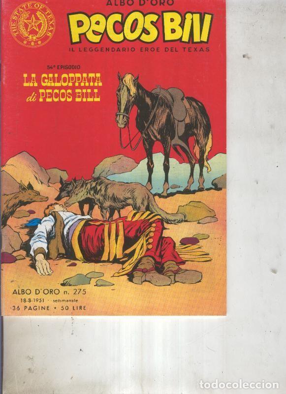 Comics : Pecos Bill numero 275 La galoppata de Pecos Bill - Guido Martina