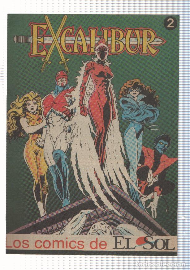 C&oacute;mics: Excalibur num 2, Los Comics de El Sol (suplemento del Diaro El Sol) - Foto 1