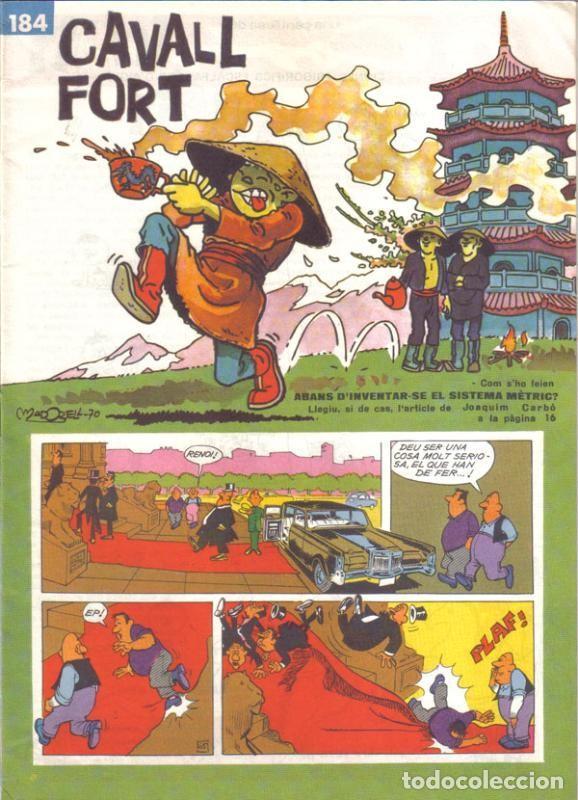 C&oacute;mics: Cavall Fort numero 184 - Varios - Foto 1