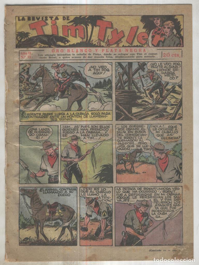 Fumetti: Tim Tyler de Hispano Americana numero 072 (procede de tomo desencuadernado) - Varios