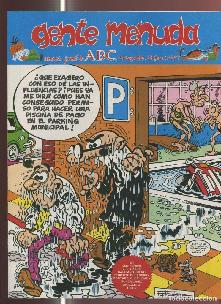 Fumetti: Gente Menuda seminario juvenil de ABC numero 237: El Capitan Trueno, etc - Varios