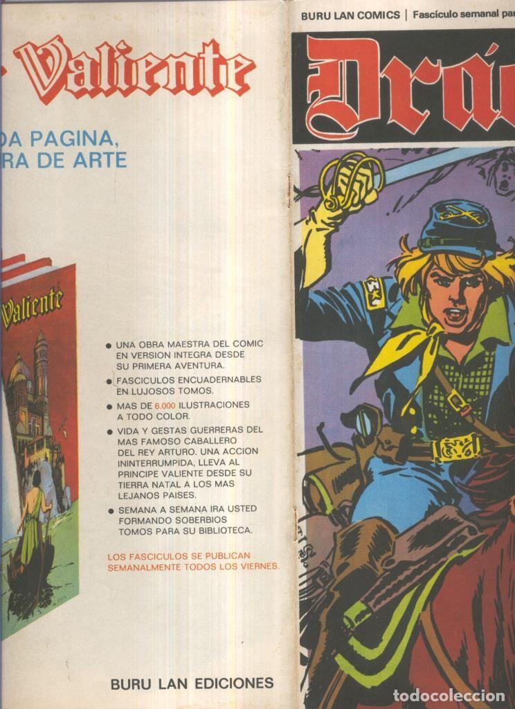 C&oacute;mics: Burulan: Dracula Delta 99 numero 32: La batalla de Gettisburg (numerado 3 trasera) - Carlos Gimenez