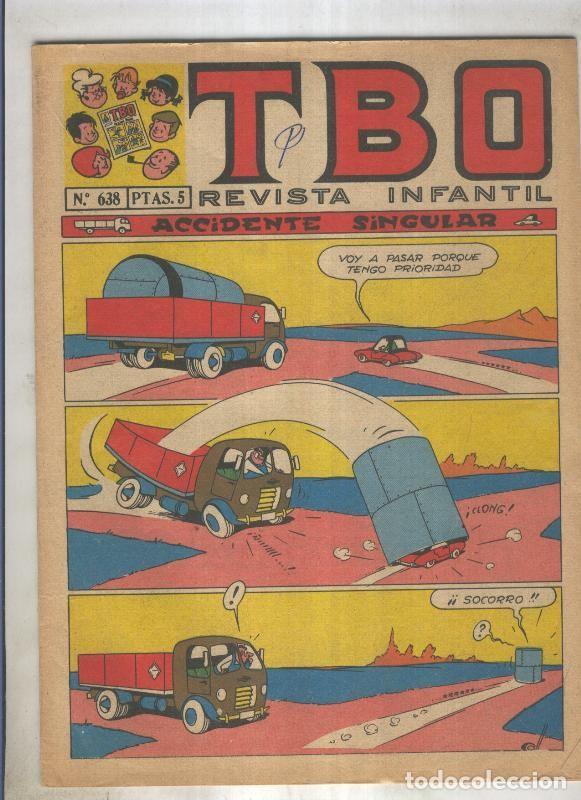 C&oacute;mics: TBO numero 638: Accidente singular (Coll), (numerado 2 en trasera) - Varios - Foto 1