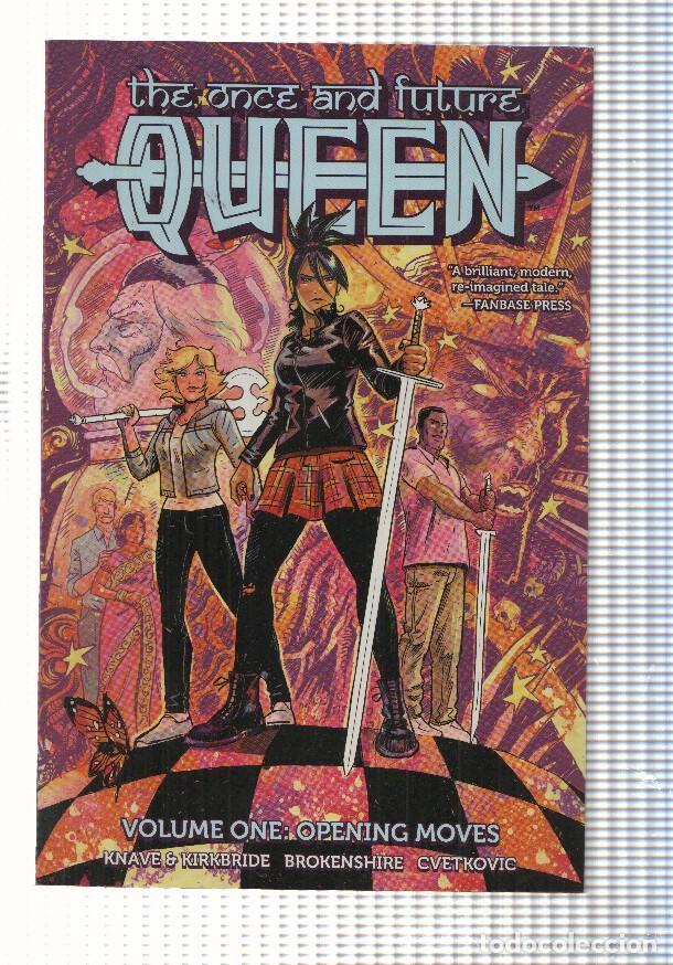 C&oacute;mics: The Once and Future Queen vol. 1: Opening Moves. Knave-Kirkbride