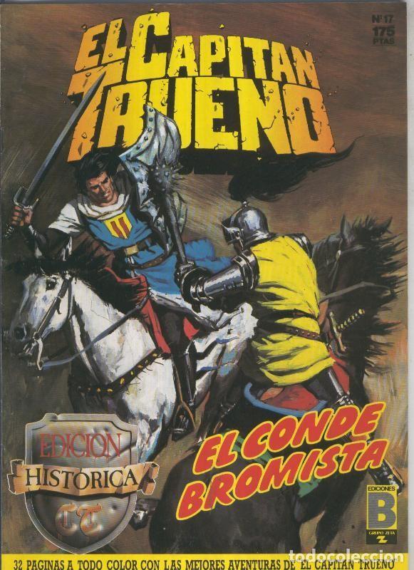 Comics: Ediciones B: El Capitan Trueno edicion historica numero 017:El conde bromista - Victor Mora-Ambros-P