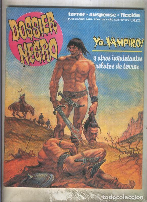 C&oacute;mics: Dossier Negro numero 205 - Varios - Foto 1