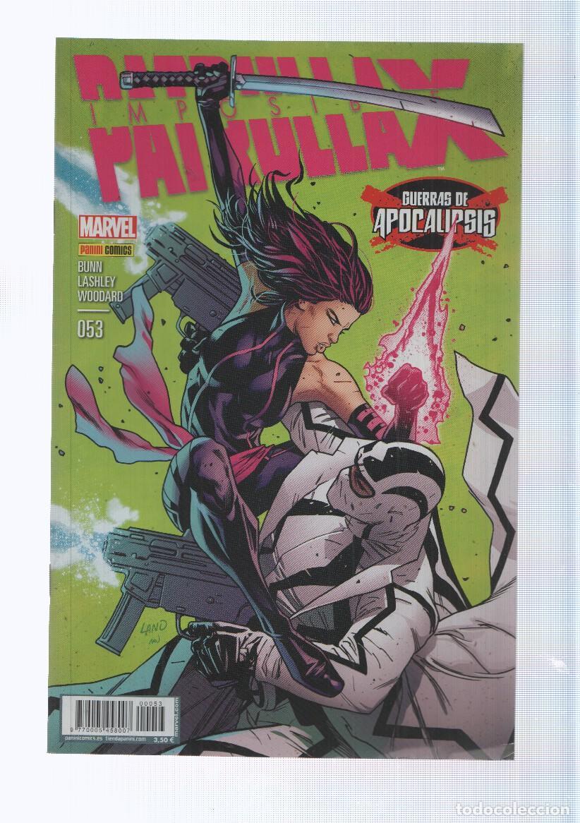 Comics: La Imposible Patrulla-X a&ntilde;o 5 num 53 (2016) - Guerras de apolalipsis partes 3 y 4