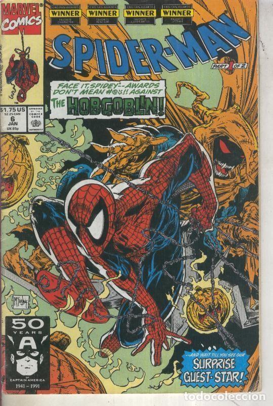 C&oacute;mics: Spider-Man volumen 1 numero 006 (1991) - Varios - Foto 1