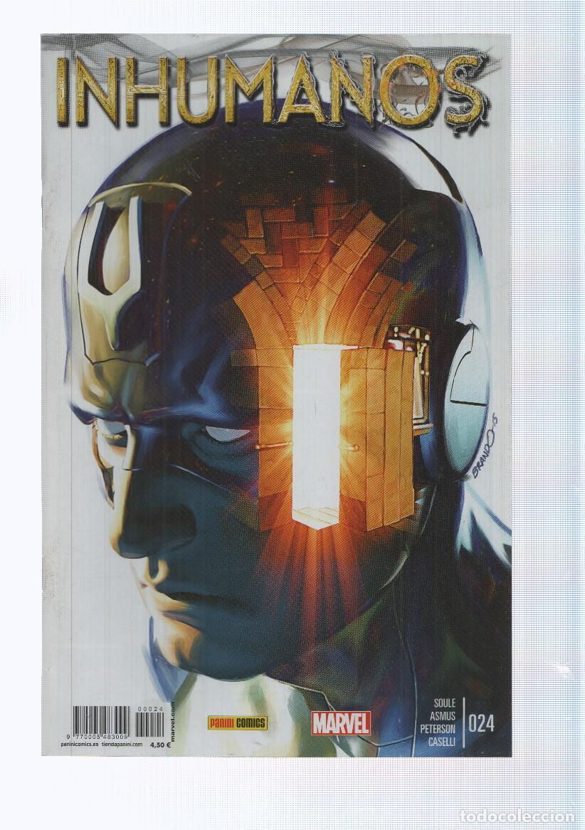 Fumetti: Panini: Inhumano num 24 a&ntilde;o 3 (2016) - El salon del silencio parte 1, Estado Onirico, Compromiso Glo