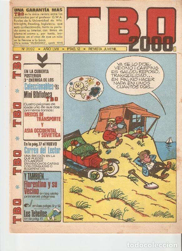 Comics: TBO 2000 numero 2092 - Varios