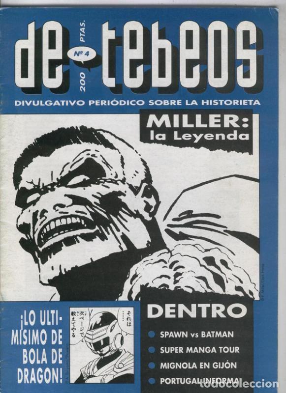 C&oacute;mics: Fanzine: De Tebeos numero 04 - Varios - Foto 1