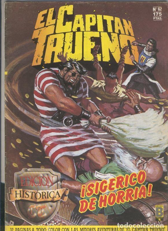 Fumetti: El Capitan Trueno color, edicion Historica numero 062 (numerado 3 en interior portada) - Victor Mor