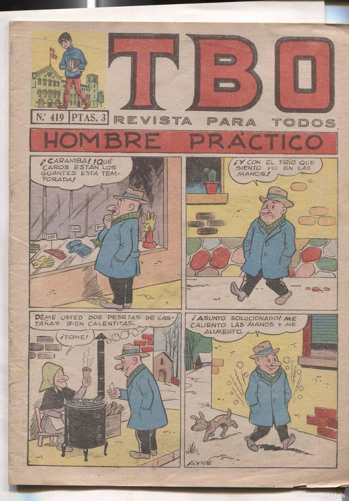 C&oacute;mics: TBO numero 419: Hombre practico (Ayne) - Varios - Foto 1
