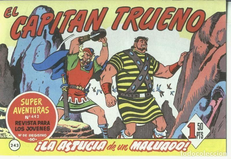 Comics: El Capitan trueno facsimil numero 243: La astucia de un malvado - Angel Pardo-Victor Mora