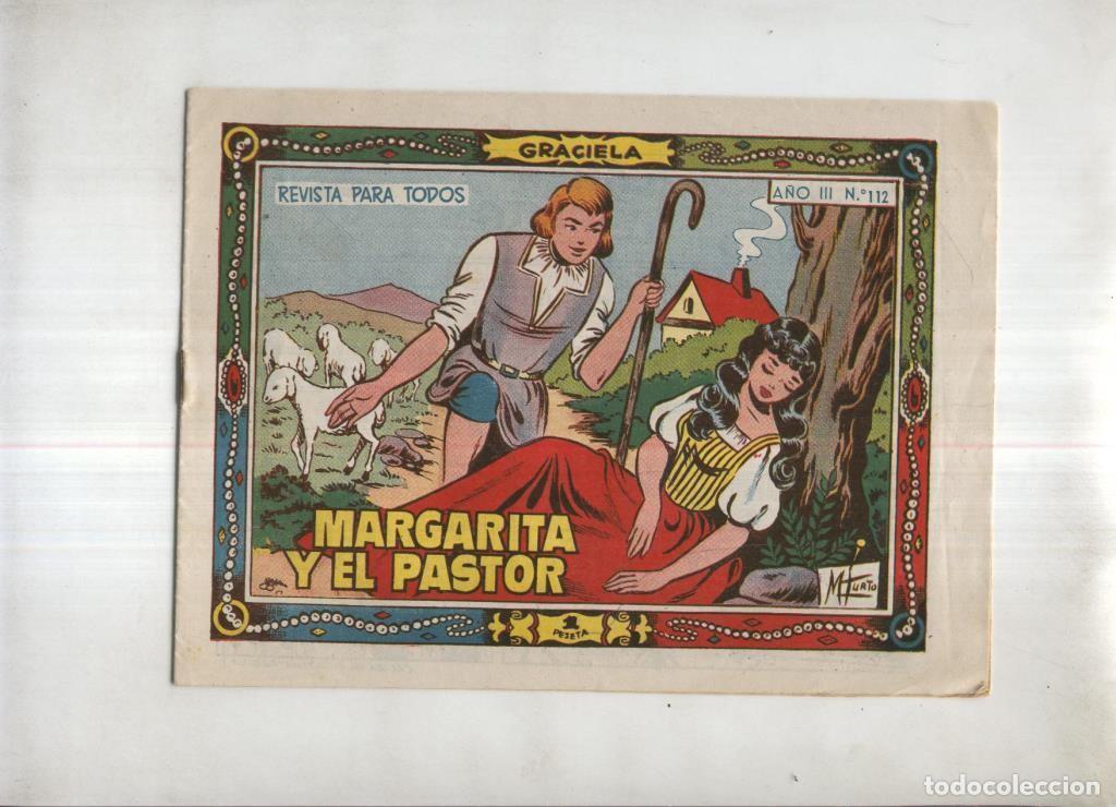 Comics: Coleccion Graciela numero 112: Margarita y el pastor - Curto