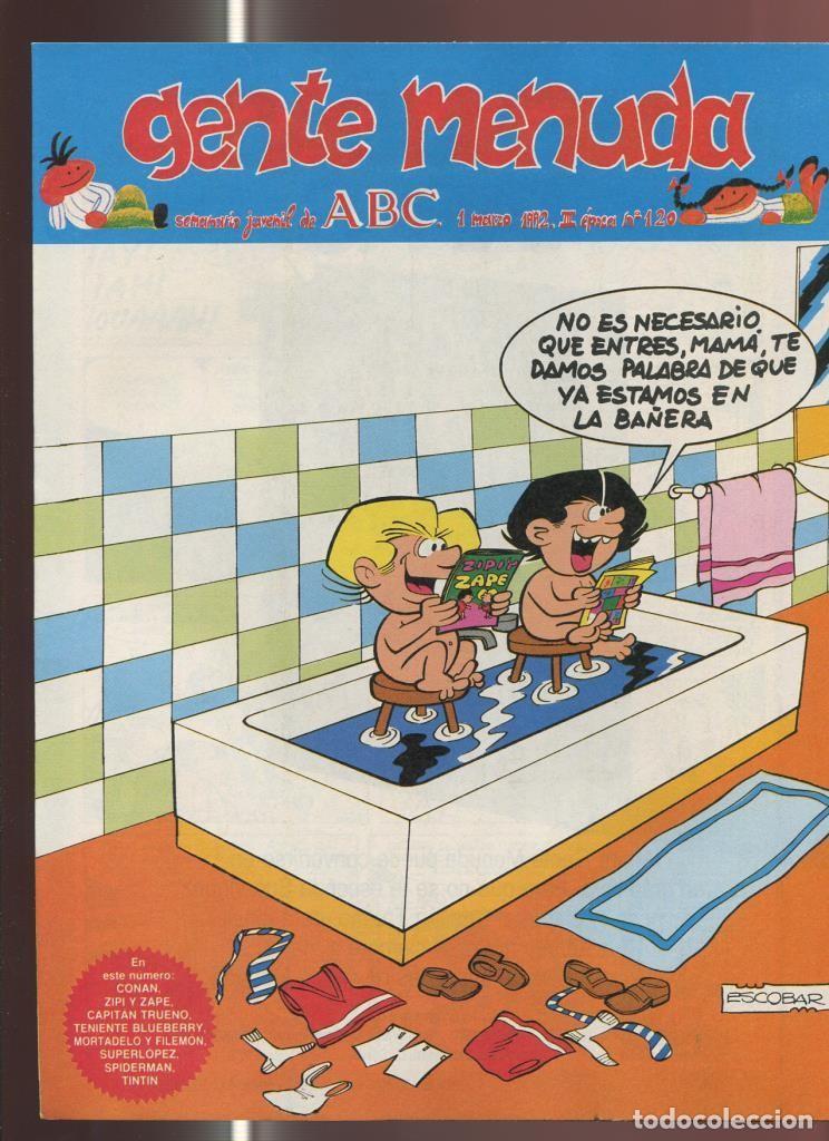 C&oacute;mics: Gente Menuda seminario juvenil de ABC numero 120: El Capitan Trueno, etc - Varios