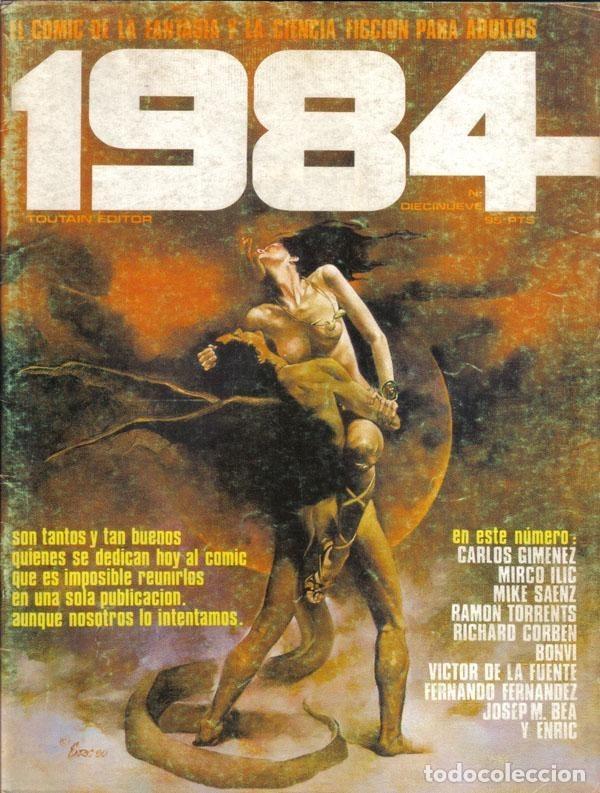 C&oacute;mics: 1984 revista de comics numero 19 - Varios - Foto 1