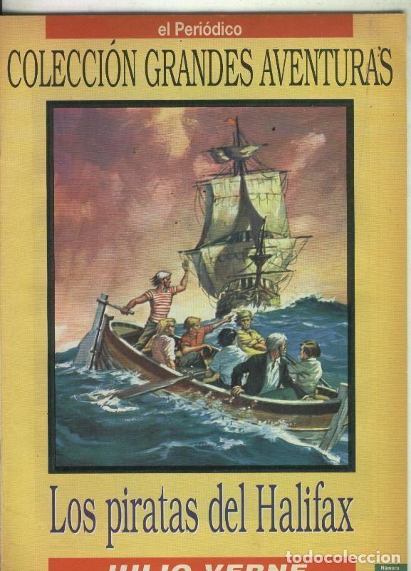 C&oacute;mics: Grandes Aventuras tomo primero numero 25: Los piratas del Halifax - Julio Verne