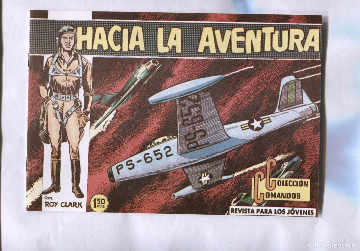 Comics : Facsimil: Coleccion Comandos: Roy Clark numero 79: Hacia la aventura - J.M.Ortiz