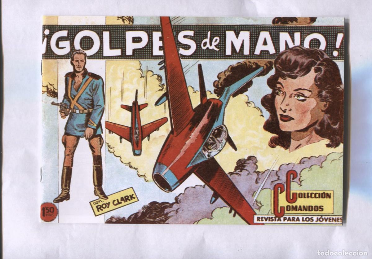 Comics : Facsimil: Coleccion Comandos: Roy Clark numero 84: Golpes de mano - J.M.Ortiz