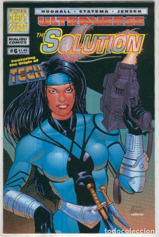 Comics: THE SOLUTION Vol.1 No.06: Payback, Part 01 (Ultraverse 1993) - James Hudnall