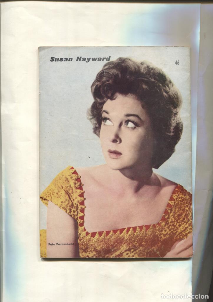 Comics: Haza&ntilde;as del Oeste numero 46: trasera foto de Susan Hayward - NULL