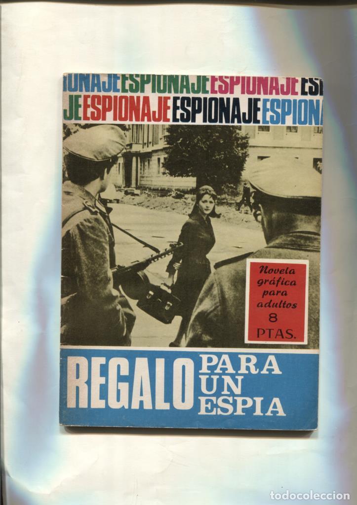 Comics: Espionaje numero 47: Regalo para un espia, dibujos de Antonio Borrell - NULL