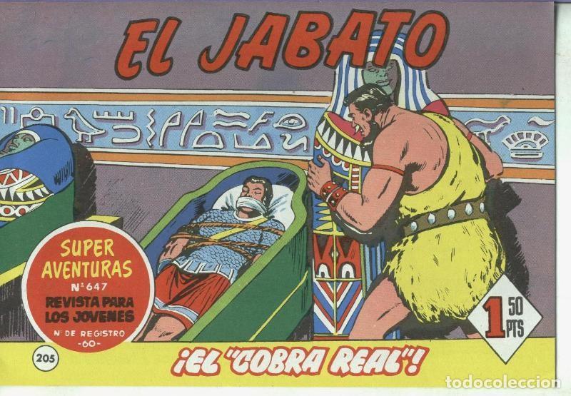 Comics: El Jabato facsimil numero 205: El cobra real - Darnis