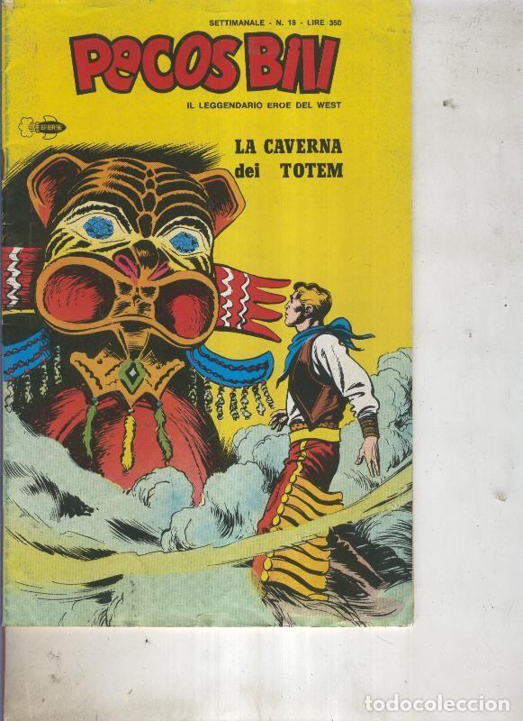 C&oacute;mics: Pecos Bill numero 18 La caverna dei totem - Guido Martina
