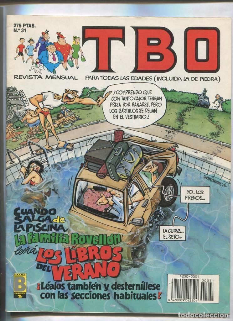 C&oacute;mics: TBO de Ediciones B numero 031: (numerado 1 en trasera) - Varios - Foto 1