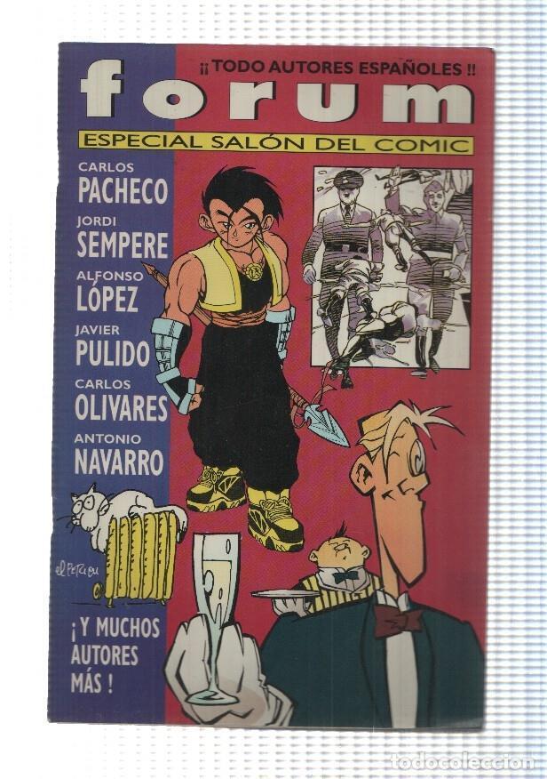 Comics: Forum Especial Salon del Comic (1995) - 13 a&ntilde;os con autores espa&ntilde;oles (Pacheco, Sempere, Pulido, etc