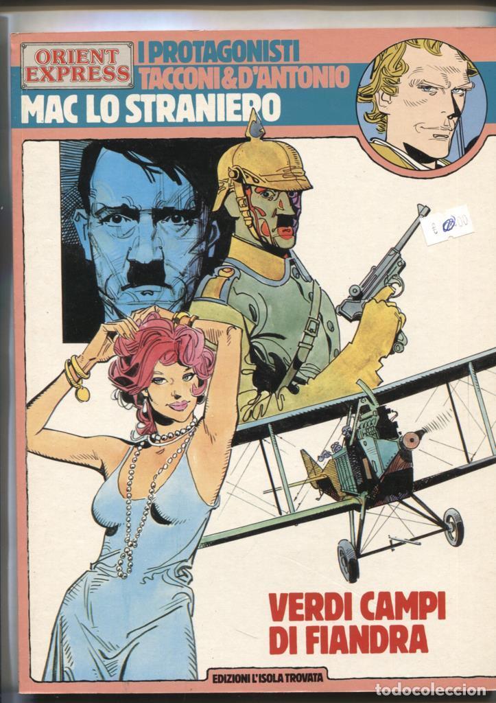 C&oacute;mics: Orient Express: I Protagonisti numero 13: Mac Lo Straniero: Verdi Campi di fiandra - Ferdinando Tacc
