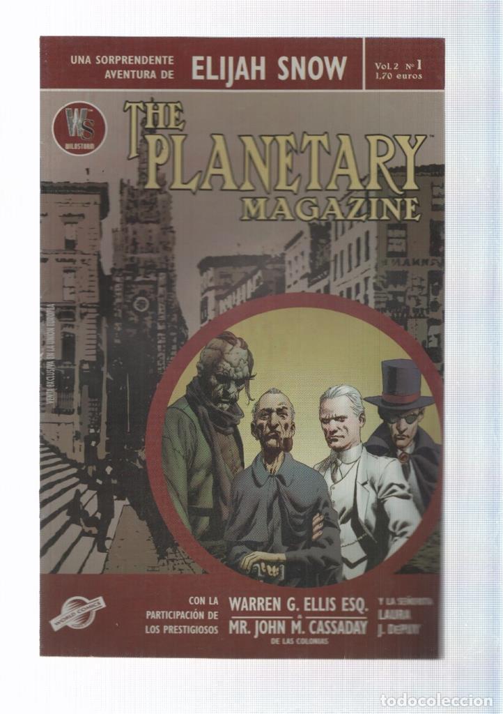C&oacute;mics: World Comics: Planetary vol. 2 num 01 - Siglo. Warren Ellis-Cassaday - NULL