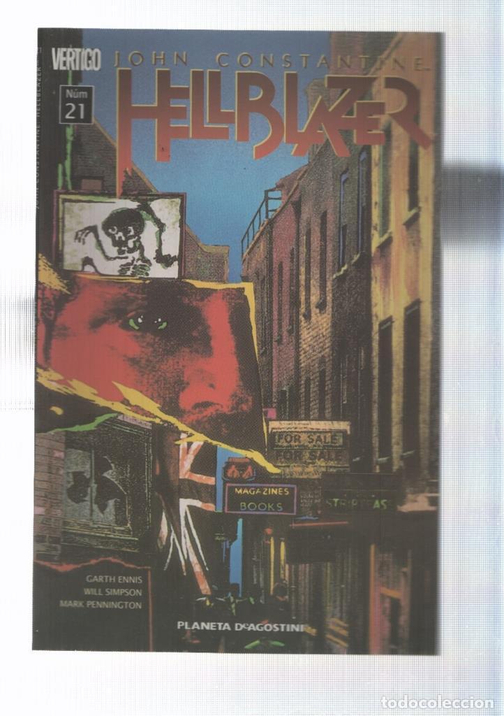 C&oacute;mics: Vertigo: Hellblazer num 21. John Constantine - El principio del fin. Garth Ennis, Will Simpson - NUL - Foto 1