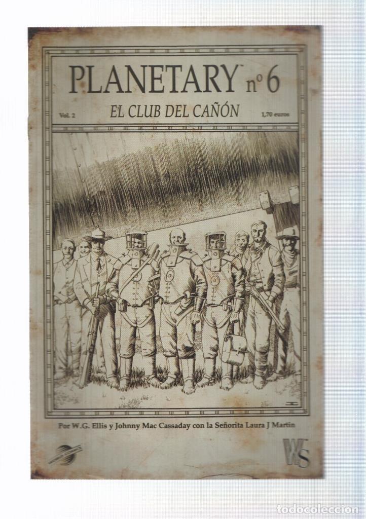 C&oacute;mics: World Comics: Planetary vol. 2 num 06 - El Club del Ca&ntilde;on. Warren Ellis-Cassaday - NULL