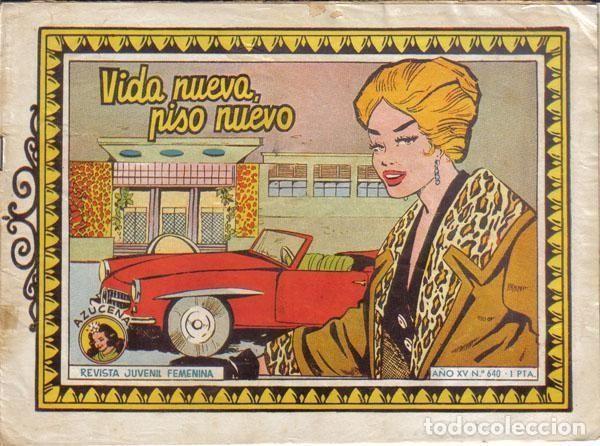 Comics: Azucena numero 640: Vida nueva, piso nuevo (algun dibujo ha sido coloreado) - Juli