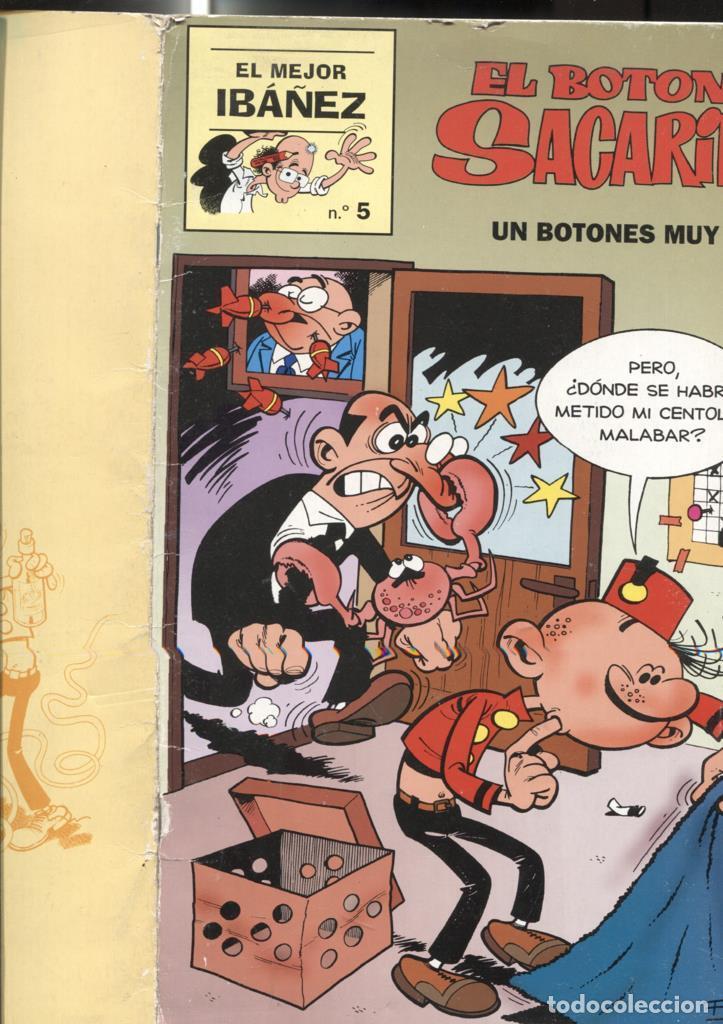 C&oacute;mics: El Mejor Iba&ntilde;ez numero 5: El botones sacarino (cubierta algo aviejada) - NULL