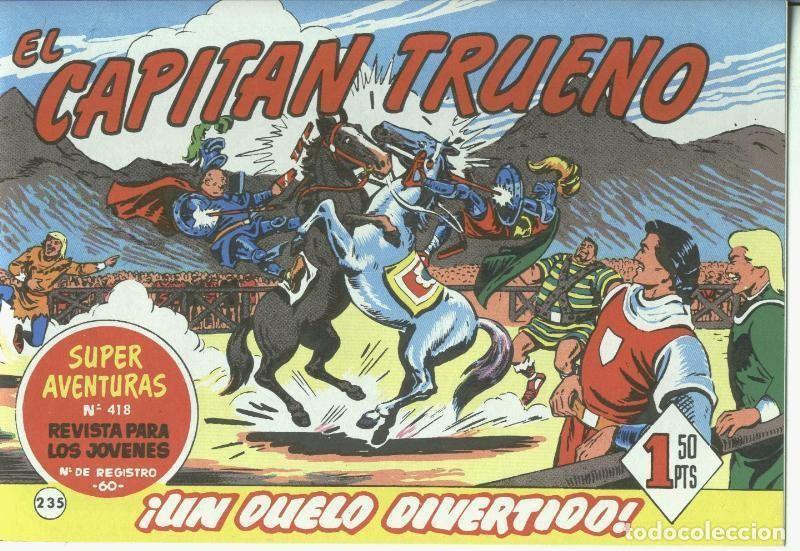 Comics: El Capitan trueno facsimil numero 235: Un duelo divertido - Angel Pardo-Victor Mora