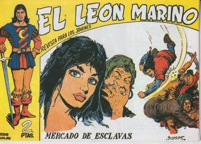 Comics: El Leon Marino facsimil numero 18: Mercado de esclavas - Claudio Tinoco - Gigarpe