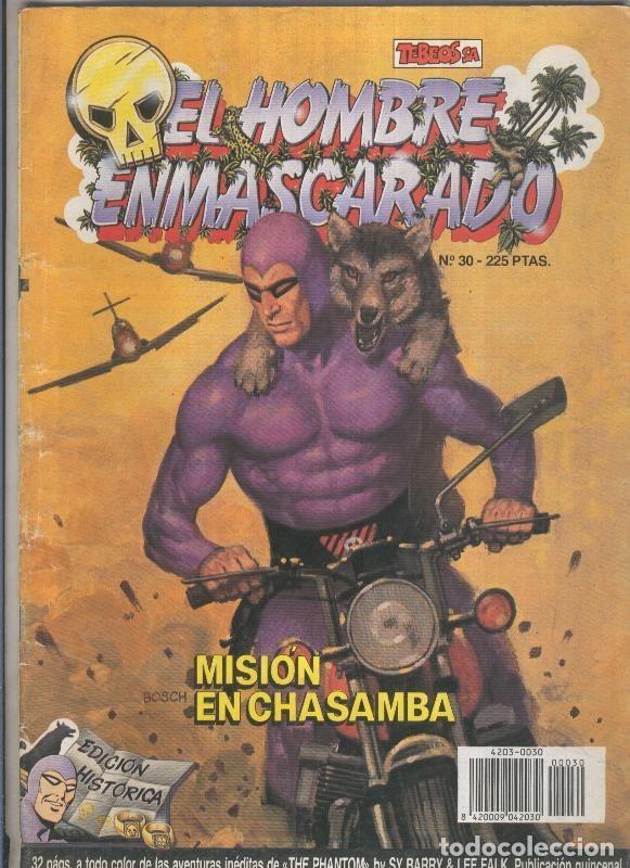 Comics: El Hombre Enmascarado numero 30 (numerado 1 en trasera) - Lee Falk