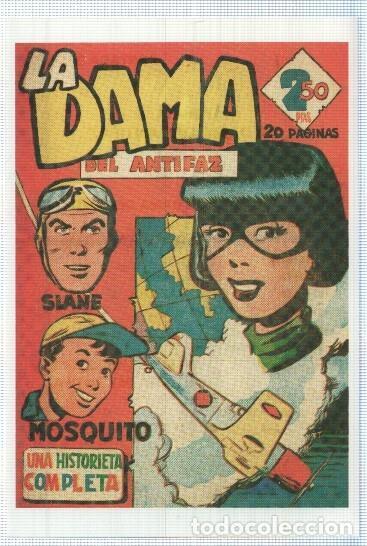 C&oacute;mics: Ficha tebeo numerada 039: La dama del antifaz - - Foto 1