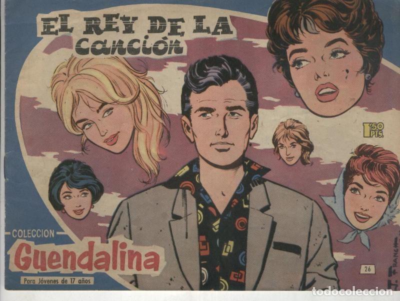 Comics: Guendalina numero 026, trasera foto ficha de Phil Carey - Ana Maria-J. Franch