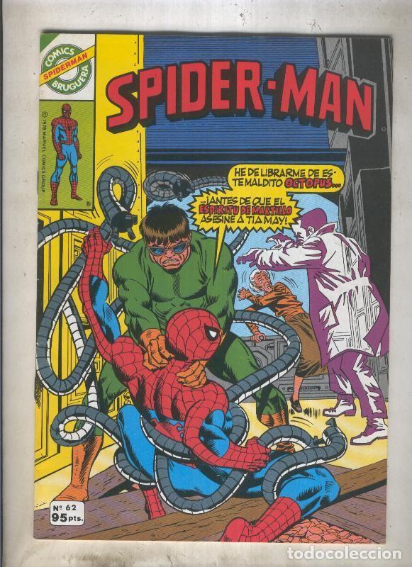 C&oacute;mics: Comics Bruguera: Spiderman numero 62 (numerado 1 en trasera) - Varios - Foto 1