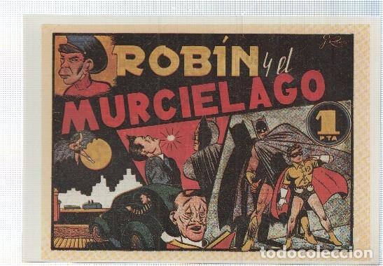 C&oacute;mics: Ficha tebeo numerada 095: Robin y el Murcielago de Julio Ribera - - Foto 1