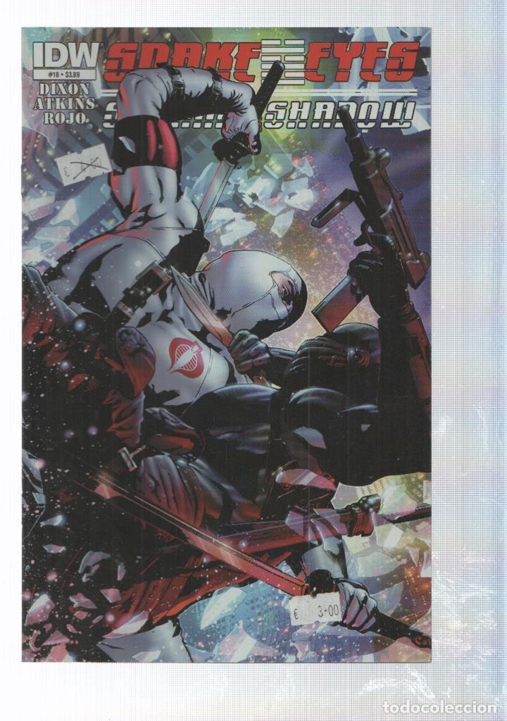 C&oacute;mics: IDW: Snake Eyes and Storm Shadow num. 16 (2012) - Dixon, Atkins - NULL - Foto 1