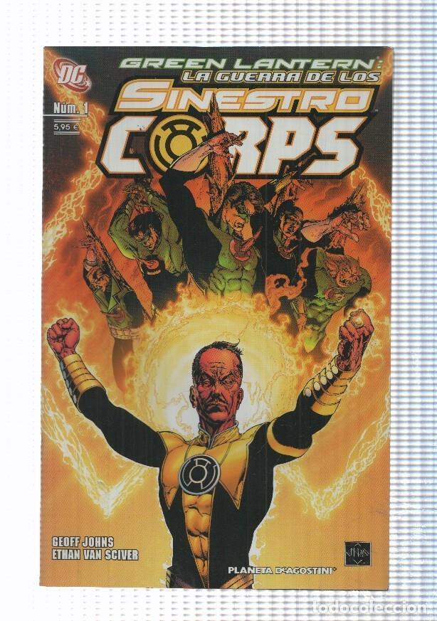 C&oacute;mics: DC, Green Lanter: num 1 de La Guerra de los Siniestro Corps. Geoff Johns - NULL
