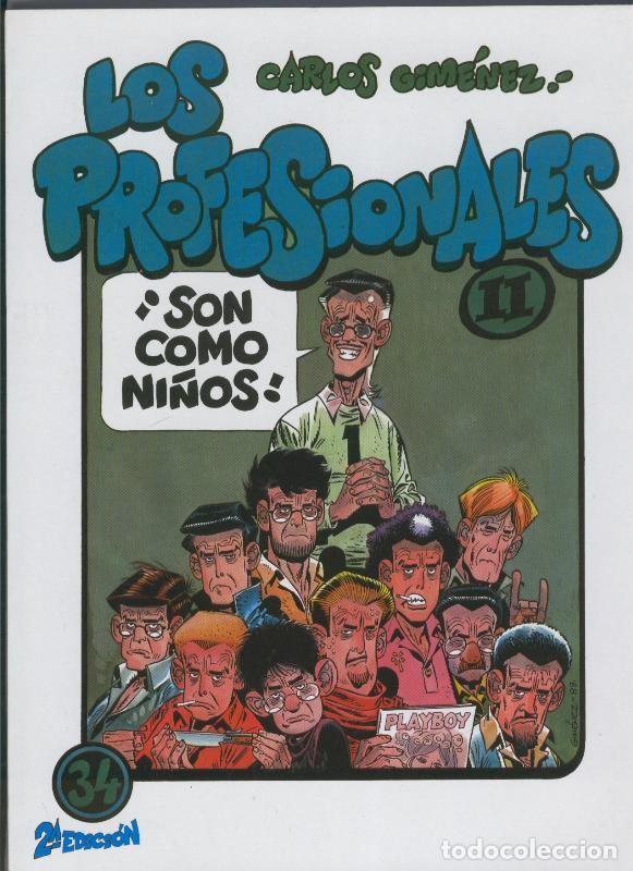 Comics: Papel Vivo volumen 34: Los Profesionales de Carlos Gimenez volumen II - Carlos Gimenez