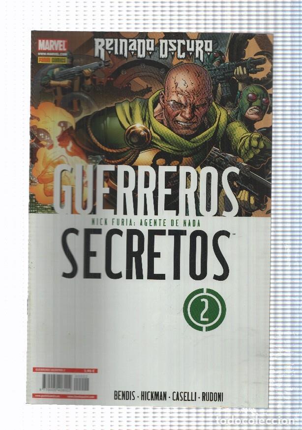 Comics: Marvel, Panini: Guerreros Secretos num 2 dic 2009. Reinado Oscuro - Bendis, Hickman - NULL